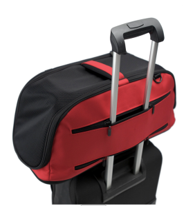 sleepypod airline approved pet carrier luggage secured